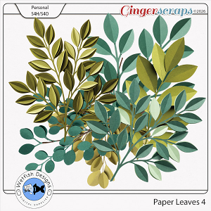 Paper Leaves 4 by Wetfish Designs 