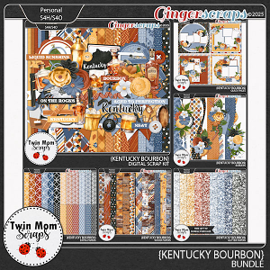 Kentucky Bourbon - BUNDLE by Twin Mom Scraps