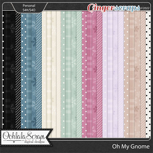 Oh My Gnome Pattern Papers