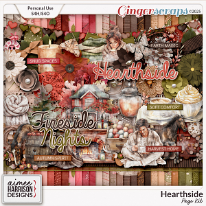 Hearthside Page Kit by Aimee Harrison
