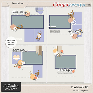 Flashback 05 Template Pack by J. Conlon and Sons