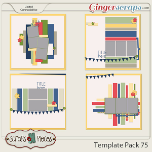 Template Pack 75 by Scraps N Pieces 