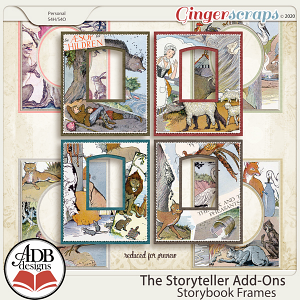 The Storyteller AO Storybook Frames by ADB Designs
