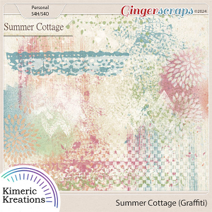 Summer Cottage Graffiti by Kimeric Kreations
