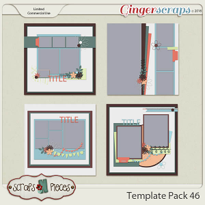 Template Pack 46  by Scraps N Pieces
