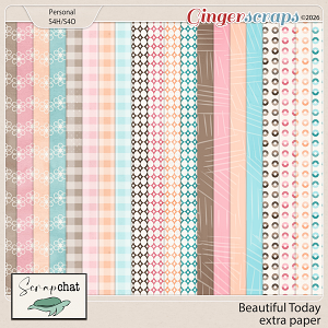 Beautiful Today Extra Papers by ScrapChat Designs Beautiful Today Extra Papers by ScrapChat Designs