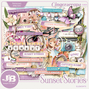 Sunset Stories Elements by JB Studio
