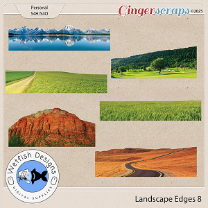 Landscape Edges 8 by Wetfish Designs    