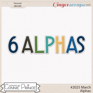 #2025 March - Alpha Pack AddOn by Connie Prince