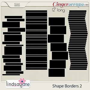 Shape Borders 2 by Lindsay Jane