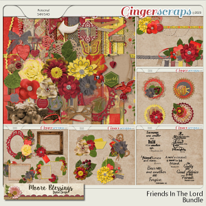 Friends In The Lord Bundle by Moore Blessings Digital Design 