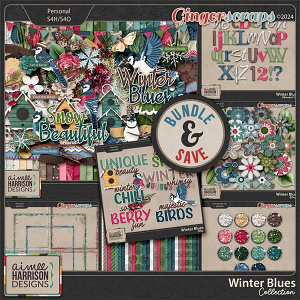 Winter Blues Collection by Aimee Harrison