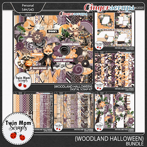Woodland Halloween - BUNDLE by Twin Mom Scraps