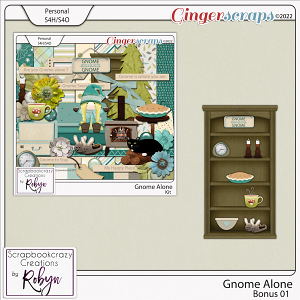 Gnome Alone Bonus01 by Scrapbookcrazy Creations