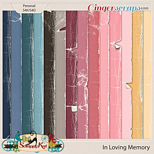 In Loving Memory Torn Papers by The Scrappy Kat
