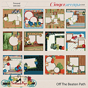 Off The Beaten Path Quick Pages by The Scrappy Kat