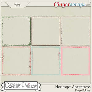 Heritage: Ancestress - Page Edges by Connie Prince