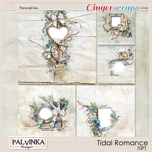 Tidal Romance QP by Palvinka Designs