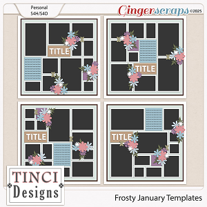 Frosty January Templates