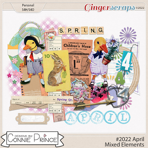 #2022 April - Mixed Element Pack by Connie Prince