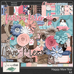 Happy Mew Year Kit by ScrapChat Designs