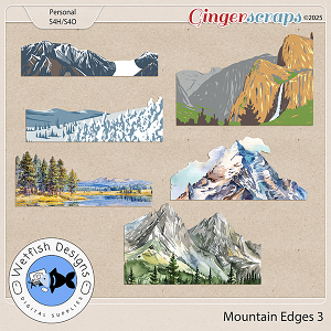 Mountain Edges 3 by Wetfish Designs 