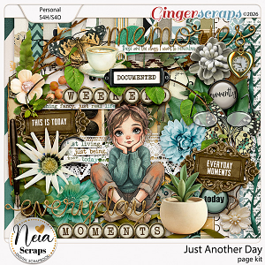 Just Another Day - Page Kit - by Neia Scraps