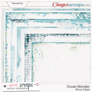 Ocean Wonder - Messy Edges - by Neia Scraps
