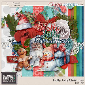 Holly Jolly Christmas Mini Kit by Aimee Harrison