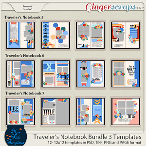 Travelers Notebook Bundle 3 by Miss Fish