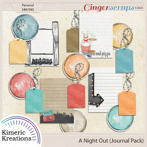 A Night Out Journal Pack by Kimeric Kreations