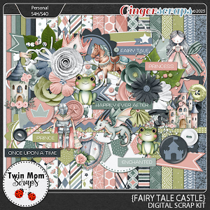 Fairy Tale Castle - KIT by Twin Mom Scraps