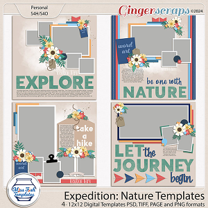 Expedition: Nature Templates by Miss Fish