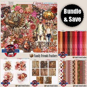 Family Friends Feathers Bundle By The Brit Chick