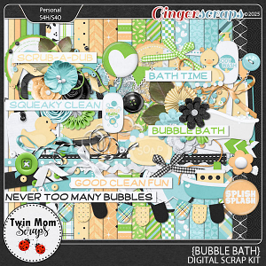 Bubble Bath - KIT by Twin Mom Scraps