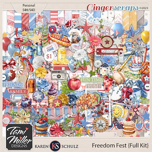 Freedom Fest Full Kit by Tami Miller and Karen Schulz