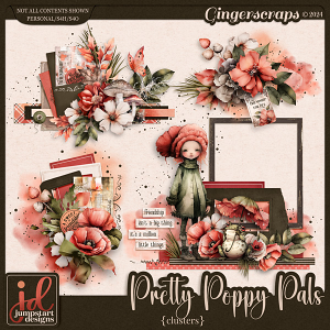 Pretty Poppy Pals {Clusters}