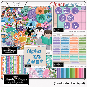 Celebrate This: April by Memory Mosaic