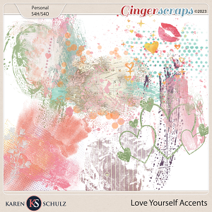 Love Yourself Accents by Karen Schulz