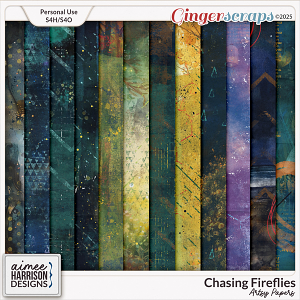 Chasing Fireflies Artsy Papers by Aimee Harrison