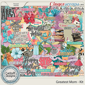 Greatest Mom -Kit by CathyK Designs