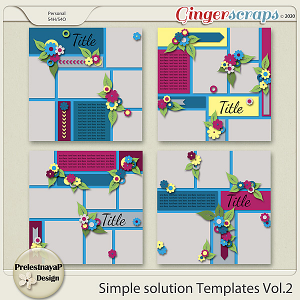 Simple solution Templates Vol.2