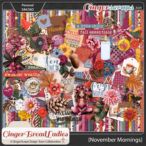 GingerBread Ladies Monthly Mix: November Mornings
