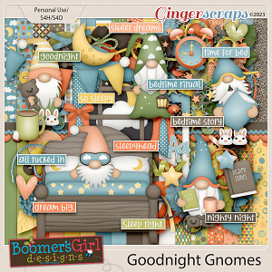 Goodnight Gnomes by BoomersGirl Designs