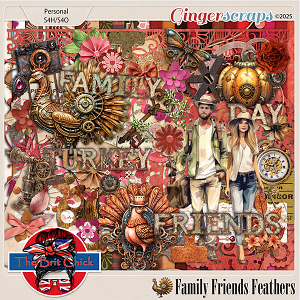 Family Friends Feathers Kit By The Brit Chick