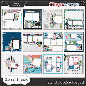 Stand Out Quickpages by Scraps N Pieces