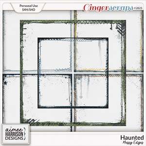 Haunted Messy Edges by Aimee Harrison