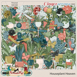 Houseplant Heaven by The Scrappy Kat