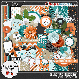 Electric Buddies - KIT by Twin Mom Scraps