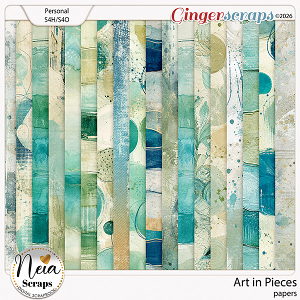 Art in Pieces - Papers - by Neia Scraps 